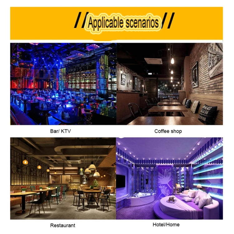 USB Charging LED Round Bar Crystal Lamp KTV Atmosphere Decorative Light, Color: White - Night Lights by PMc TechLife | Online Shopping South Africa | PMc TechLife | Buy Now Pay Later Mobicred