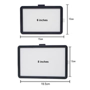 6-inch Light + Gimbal + Telescopic Tripod Desktop Live Square Beauty Fill Light