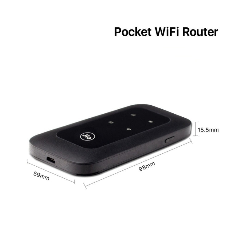 Jio MF680S 4G+ Wireless SIM Card Router Portable WiFi Asian Version - 4G Mobile Wifi by Jio | Online Shopping South Africa | PMC TechLife | Buy Now Pay Later Mobicred