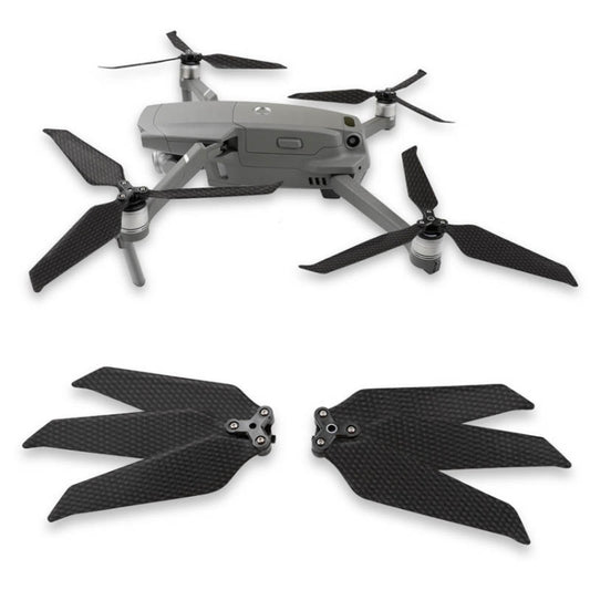 For DJI Mavic 2 Pro / Zoom 8743F Carbon Fiber Three-blade Propeller, Spec: 1pair - free shipping - PMC Jewellery - Order now!