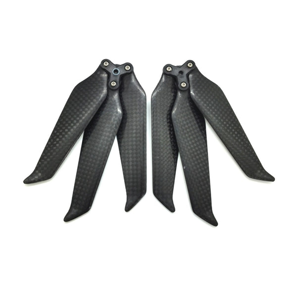 For DJI Mavic 2 Pro / Zoom 8743F Carbon Fiber Three-blade Propeller, Spec: 1pair