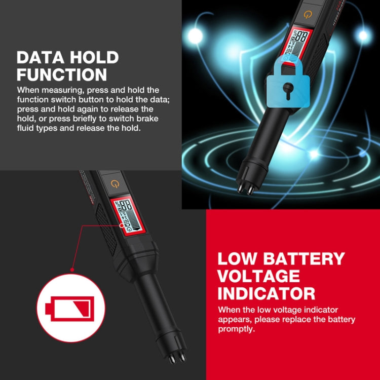 HABOTEST HT663 Motorcycle Vehicle Brake Fluid Moisture Detection Pen - free shipping - PMC Jewellery - Order now!