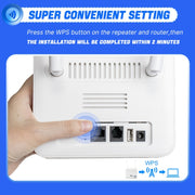 European Version 4G WiFi6 VOLTE CPE Wireless SIM Card Router With RJ45+RJ11, EU Plug