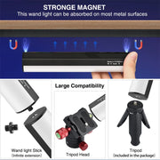 VLOGLITE W200RGB Full Colorful Handheld Fill Light Stick Live Photography Ambient Light Outdoor Lighting