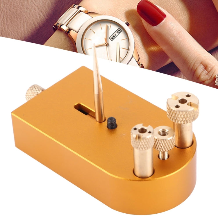 Square Metal Watch Hairspring Movement Balance Wheel Bracket(Copper) - free shipping - PMC TechLife - Order now!