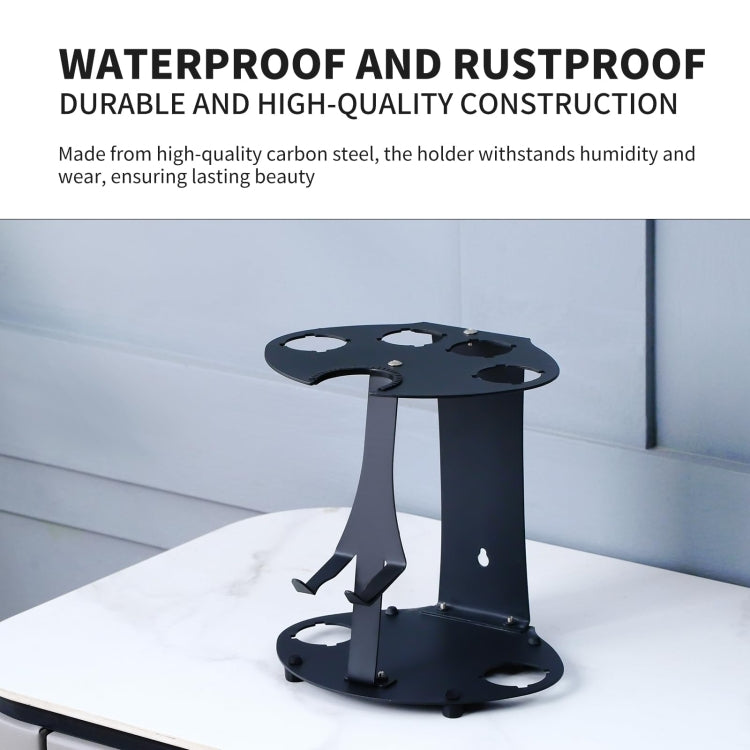 For Dyson Airwrap Curling Iron Desktop Storage Rack Wall-mounted Carbon Steel Bracket - For Dyson Accessories by PMC Jewellery | Online Shopping South Africa | PMC Jewellery | Buy Now Pay Later Mobicred