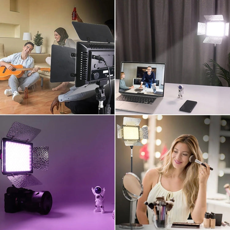 WS-300II Video Fill Light Dual Color Temperature LED Beauty Shooting Light, Spec: Single Lamp+US Plug Adapter -  by PMC TechLife | Online Shopping South Africa | PMC TechLife | Buy Now Pay Later Mobicred