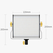 Photography Live LED Fill Light Film And Television Shooting Portrait Soft Video Lighting, Spec: W660 Lamp+UK Plug Adapter