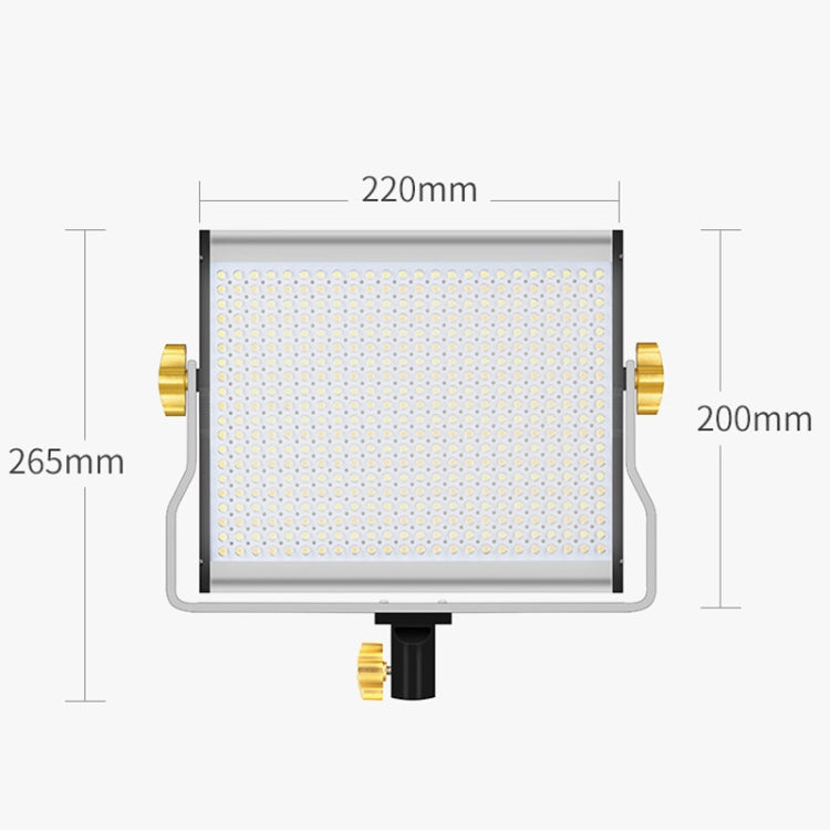 Photography Live LED Fill Light Film And Television Shooting Portrait Soft Video Lighting, Spec: W660 Lamp+EU Plug Adapter -  by PMC TechLife | Online Shopping South Africa | PMC TechLife | Buy Now Pay Later Mobicred