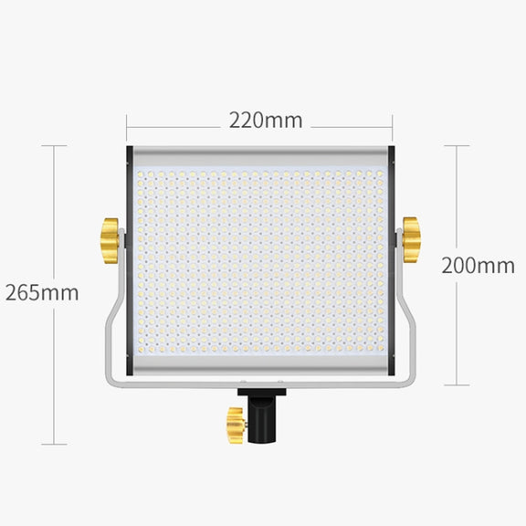 Photography Live LED Fill Light Film And Television Shooting Portrait Soft Video Lighting, Spec: W660 Lamp+EU Plug Adapter