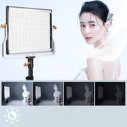 Photography Live LED Fill Light Film And Television Shooting Portrait Soft Video Lighting, Spec: W480 Lamp+UK Plug Adapter