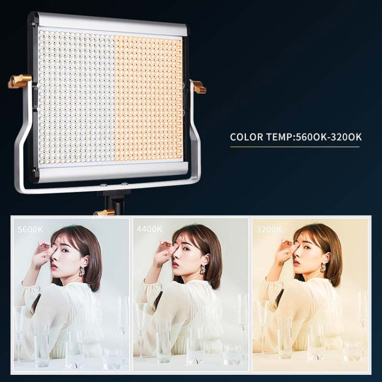 Photography Live LED Fill Light Film And Television Shooting Portrait Soft Video Lighting, Spec: W660 Lamp+EU Plug Adapter -  by PMC TechLife | Online Shopping South Africa | PMC TechLife | Buy Now Pay Later Mobicred