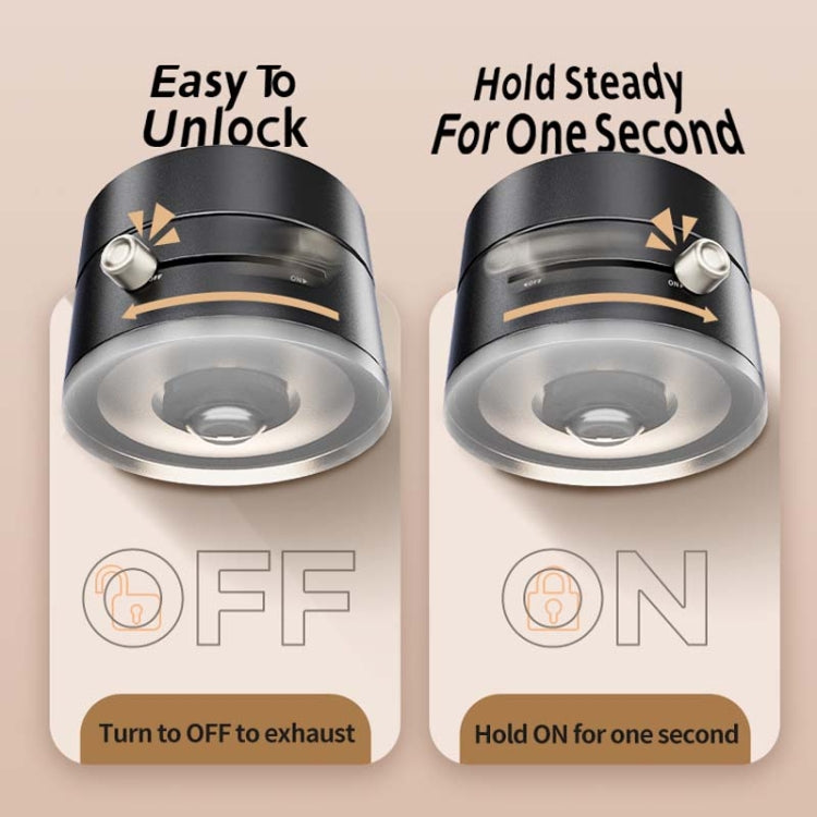 AIMITE P1 Vacuum Adsorption Foldable Suction Cup Car Cell Phone Navigation Holder(Black) - Universal Car Holders by AIMITE | Online Shopping South Africa | PMC Jewellery | Buy Now Pay Later Mobicred