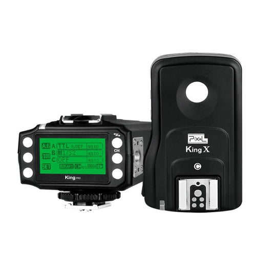 For Nikon Pixel King Pro Camera Wireless Radio Flash TTL Transmitter and Receiver - free shipping - PMC Jewellery - Order now!