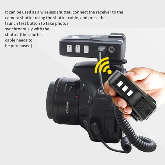 For Nikon Pixel King Pro Camera Wireless Radio Flash TTL Transmitter and Receiver