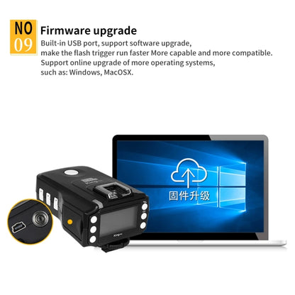 For Nikon Pixel King Pro Camera Wireless Radio Flash TTL Transmitter and Receiver - free shipping - PMC Jewellery - Order now!