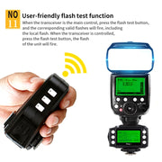 For Nikon Pixel King Pro Camera Wireless Radio Flash TTL Transmitter and Receiver