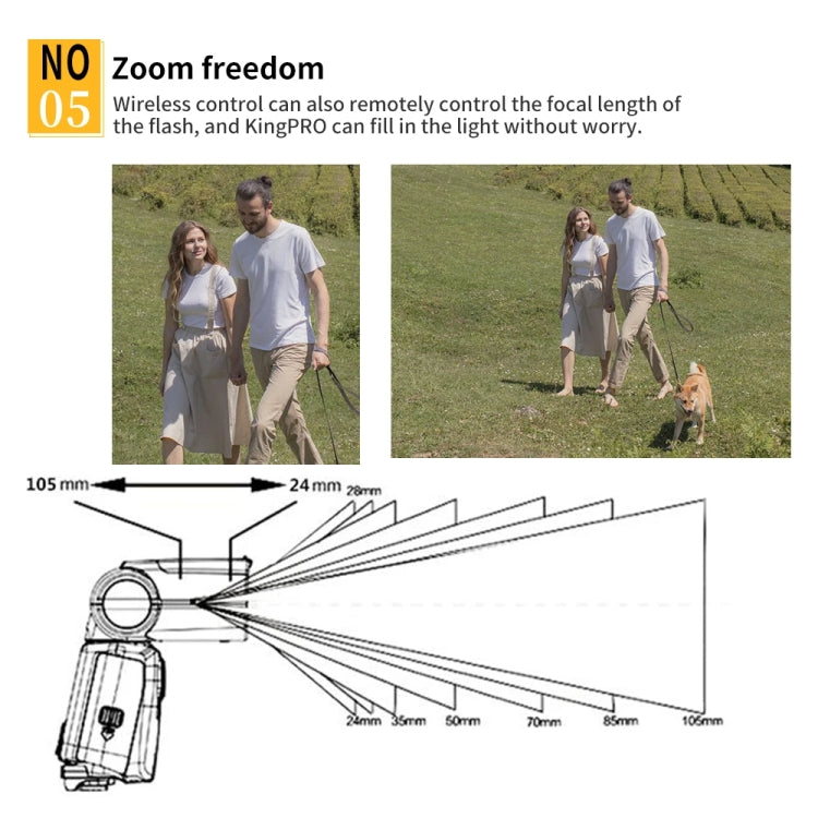 For Sony Pixel King Pro Camera Wireless Radio Flash TTL Transmitter and Receiver - free shipping - PMC TechLife - Order now!