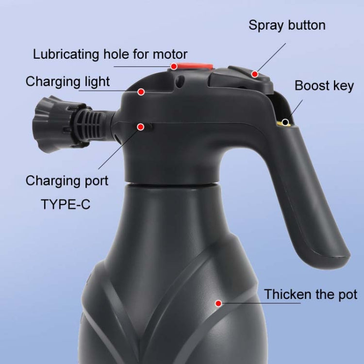 8969 Car Cordless High Pressure Car Wash Foam Sprayer Gardening Watering Tools - free shipping - PMC Jewellery - Order now!