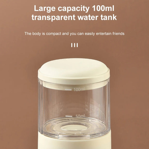 Wireless Portable Coffee Machine Compatible With Ground Coffee & NS Capsule(White)