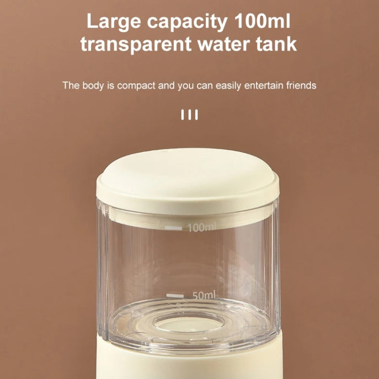 Wireless Portable Coffee Machine Compatible With Ground Coffee & NS Capsule(White)