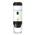 12V 3 In 1 Car Self-heating Coffee Machine Compatible With Large / Small Capsules and Ground Coffee, EU Plug(White) - free shipping - PMC TechLife - Order now!