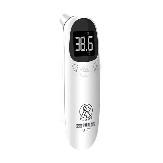 ELOFS EF-07 Pet Dog Cat Ear Digital Thermometer Accurate Infrared Measuring Animal Thermometer(White) - Detectors by ELOFS | Online Shopping South Africa | PMC Jewellery | Buy Now Pay Later Mobicred