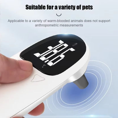 ELOFS EF-07 Pet Dog Cat Ear Digital Thermometer Accurate Infrared Measuring Animal Thermometer(White) - Detectors by ELOFS | Online Shopping South Africa | PMC Jewellery | Buy Now Pay Later Mobicred