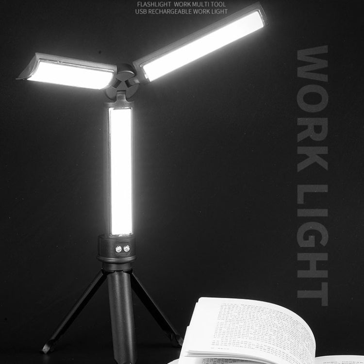 E-SMARTER D37 LED Foldable Overhaul Light With Stand USB Rechargeable Auto Repair Portable Worklight - free shipping - PMC Jewellery - Order now!