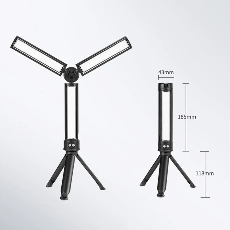 E-SMARTER D37 LED Foldable Overhaul Light With Stand USB Rechargeable Auto Repair Portable Worklight - free shipping - PMC Jewellery - Order now!