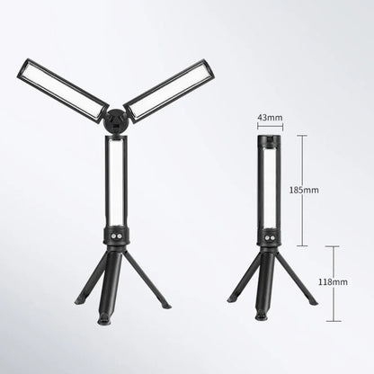 E-SMARTER D37 LED Foldable Overhaul Light With Stand USB Rechargeable Auto Repair Portable Worklight - free shipping - PMC Jewellery - Order now!