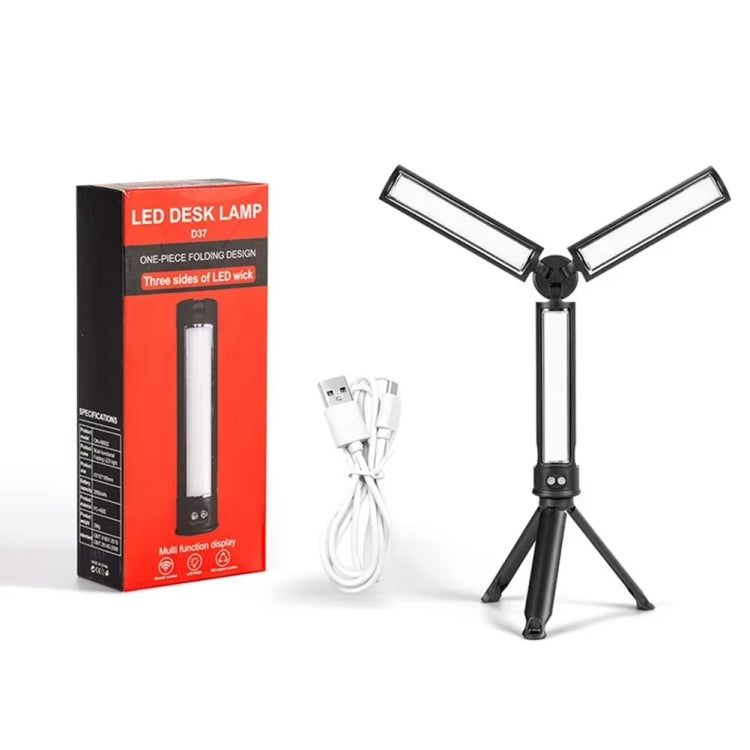 E-SMARTER D37 LED Foldable Overhaul Light With Stand USB Rechargeable Auto Repair Portable Worklight - free shipping - PMC Jewellery - Order now!