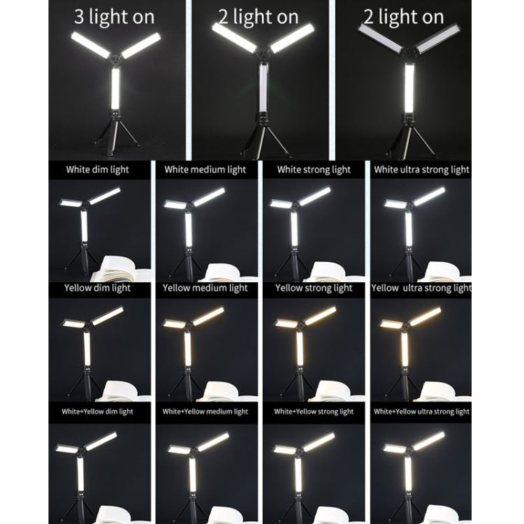 E-SMARTER D37 LED Foldable Overhaul Light With Stand USB Rechargeable Auto Repair Portable Worklight - free shipping - PMc TechLife - Order now!