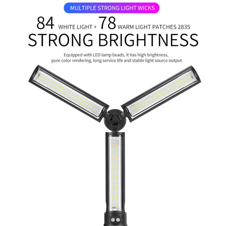 E-SMARTER D37 LED Foldable Overhaul Light With Stand USB Rechargeable Auto Repair Portable Worklight - free shipping - PMC Jewellery - Order now!