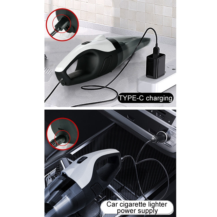 Car Handheld Portable Vacuum Cleaner With Strong Suction, Specifications: Wired + Charging 7.4V - Vacuum Cleaner by PMC Jewellery | Online Shopping South Africa | PMC Jewellery | Buy Now Pay Later Mobicred