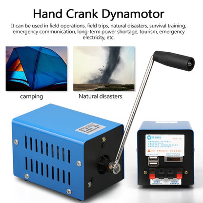 GOSO 20W Hand Crank Generator With USB Port For Disaster Emergency - Charger & Converter by PMC Jewellery | Online Shopping South Africa | PMC Jewellery | Buy Now Pay Later Mobicred