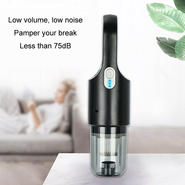 Wireless Car-mounted High-power Suction Handheld Vacuum Cleaner, Color: Black 7.4V - Vacuum Cleaner by PMC Jewellery | Online Shopping South Africa | PMC Jewellery | Buy Now Pay Later Mobicred