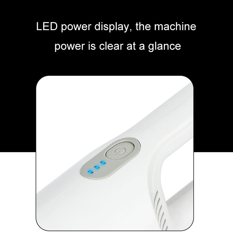 Wireless Car-mounted High-power Suction Handheld Vacuum Cleaner, Color: White Two-speed Adjustment 11.1V - Vacuum Cleaner by PMC Jewellery | Online Shopping South Africa | PMC Jewellery | Buy Now Pay Later Mobicred