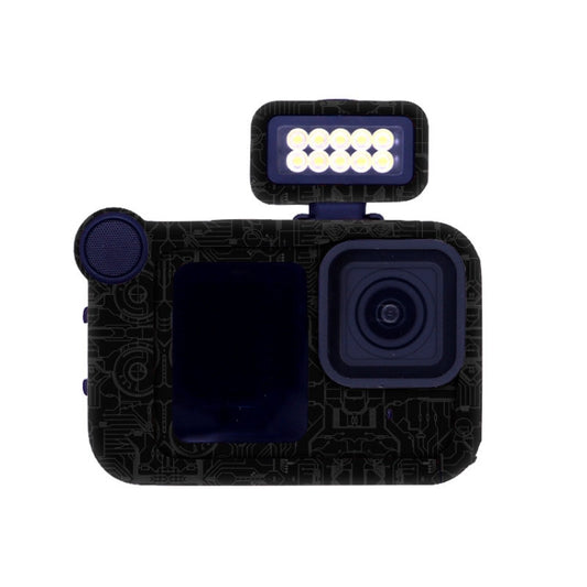 For GOPro HERO13 Black Camera Stickers Body Protective Film, Style: 09 Circuit Black - free shipping - PMC Jewellery - Order now!