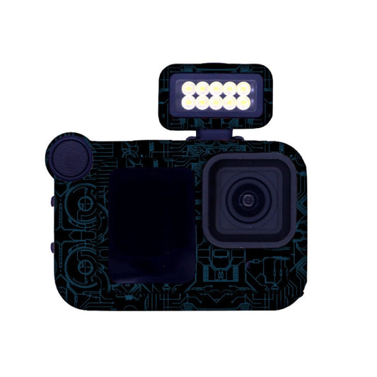 For GOPro HERO13 Black Camera Stickers Body Protective Film, Style: 12 Circuit Blue - free shipping - PMC Jewellery - Order now!