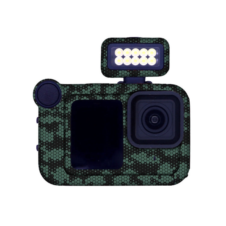 For GOPro HERO13 Black Camera Stickers Body Protective Film, Style: 16 Snake Scale Green - free shipping - PMC TechLife - Order now!