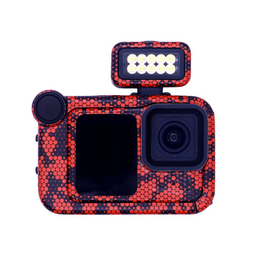 For GOPro HERO13 Black Camera Stickers Body Protective Film, Style: 17 Snake Scale Red - free shipping - PMC Jewellery - Order now!