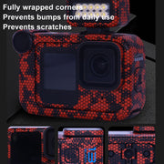 For GOPro HERO13 Black Camera Stickers Body Protective Film, Style: 12 Circuit Blue