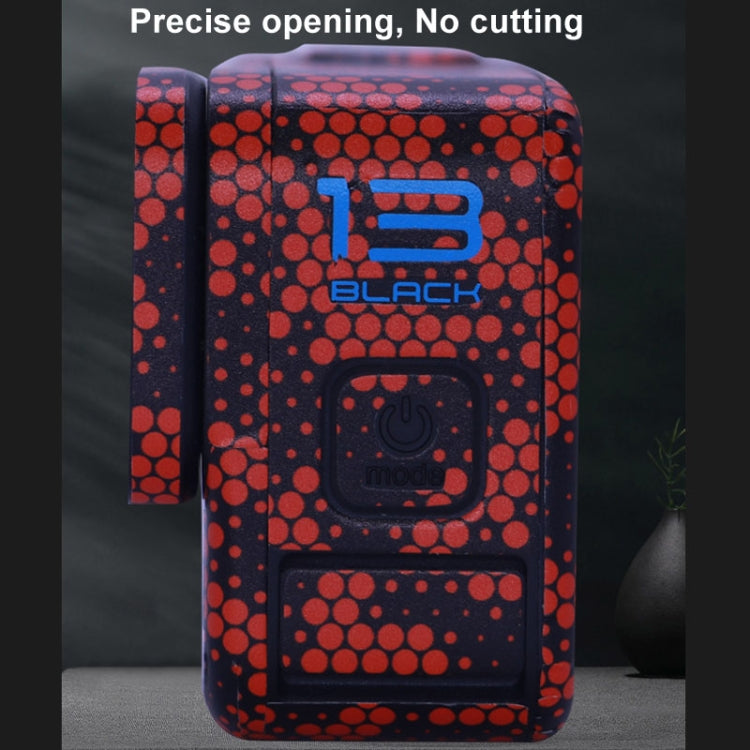 For GOPro HERO13 Black Camera Stickers Body Protective Film, Style: 16 Snake Scale Green - free shipping - PMC TechLife - Order now!