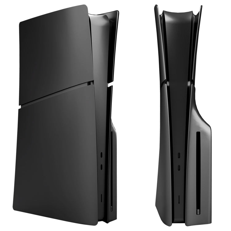 For PS5 Slim Replacement Faceplate Shell Detachable Protective Case, Model: Disc Edition Black - Cases by PMc TechLife | Online Shopping South Africa | PMc TechLife | Buy Now Pay Later Mobicred