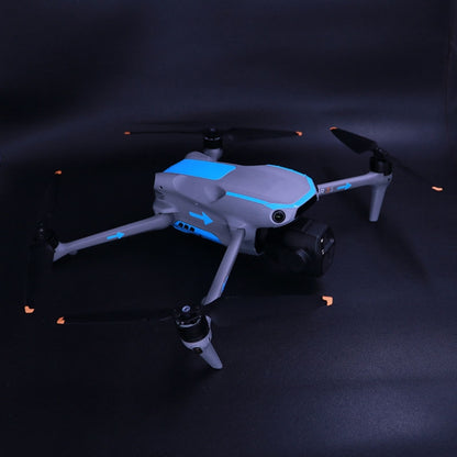 For DJI Air 3S / 3 Luminous Stickers Night Glow Film(Orange Red) - free shipping - PMC Jewellery - Order now!