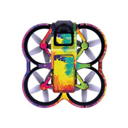 For DJI Avata Single Fuselage Sticker No Adhesive Personalised Stickers(A-03 Watercolor)