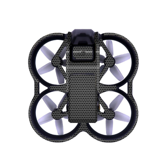 For DJI Avata Single Fuselage Sticker No Adhesive Personalised Stickers(A-05 Black Mesh) - free shipping - PMC Jewellery - Order now!