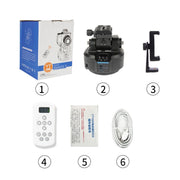 Desiontal YT-1500 Electric Gimbal Mobile Camera Live Streaming Panoramic Stabiliser With Rocker Rotation(Standard)