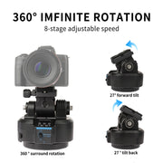 Desiontal YT-1500 Electric Gimbal Mobile Camera Live Streaming Panoramic Stabiliser With Rocker Rotation(Standard)